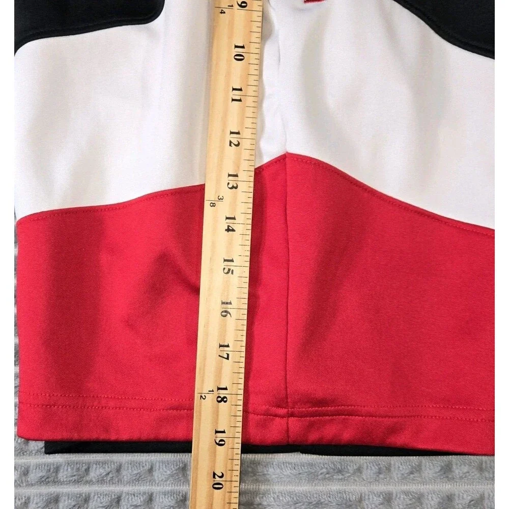 Mens Air Jordan Jumpman Tricot Wave Basketball Shorts Medium 27x8 Black Red